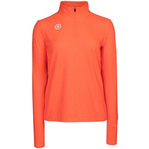 The Indian Maharadja - Women Half Zip Long Sleeve - Tennis T-shirt - Oranje