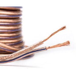 Shenggelan Luidsprekerkabel 20M transparant