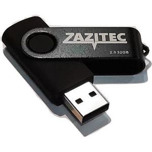 Zazitec - USB stick - Zwart - 32GB - USB 2.0