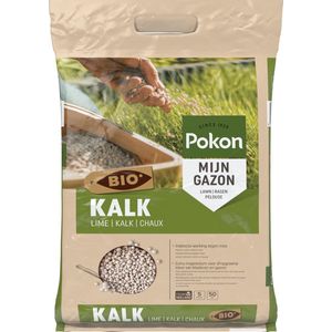 Pokon Bio Kalk - 5kg - Voor een betere Bodemstructuur - Geschikt voor 50m2