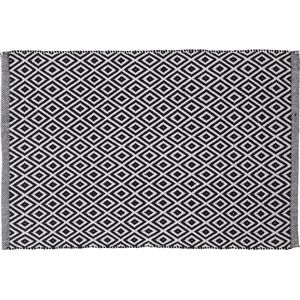Sealskin Trellis - Badmat 60x90 cm - Katoen - Zwart