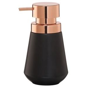 Sealskin - Conical - Zeepdispenser - Zwart - Porselein