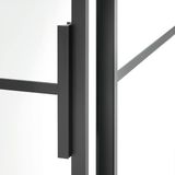 Sealskin Soho 1-delige deur linker versie 80x210cm zwart-helder glas KB190806195100