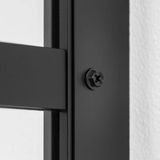 Sealskin Soho 1-delige deur linker versie 80x210cm zwart-helder glas KB190806195100