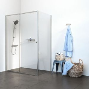 Sealskin Contour Douchecabine met Schuifdeur 120x90 cm 6 mm Helder Glas RVS