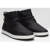 HUB - Ridge - Enkellaars - Dark Brown/Off White-Dark Gum