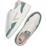 HUB Court-z Men Sneakers - Leren Sneaker - Heren - Wit