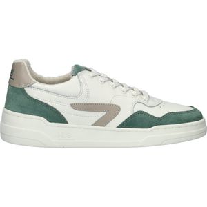 HUB Court-z Men Sneakers - Leren Sneaker - Heren - Wit
