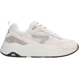 Hub - Glide S46 - Lage Sneakers - Gebroken Wit - Suède en Nylon