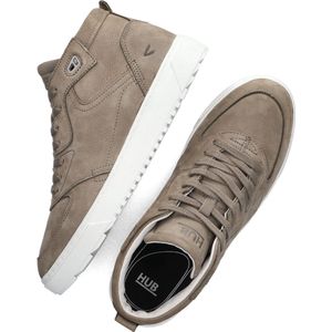 Hub Sneaker High Top für Herren, beige, Gr. 48 EU