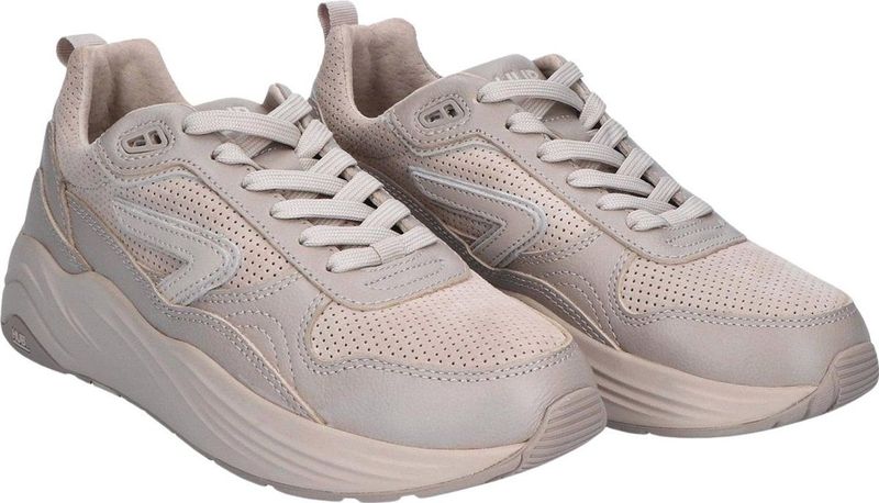 HUB - Glide N45 - Sneakers - Light Bone - Nubuckleer
