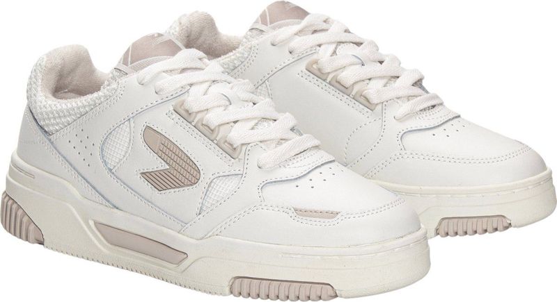 HUB Thrill Sneakers - Leren Sneaker - Dames - Wit
