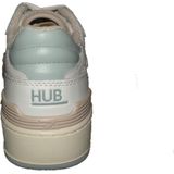 HUB - Smash L31 - Sneakers - White/Surf Spray/Ivory - Leer