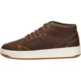 Hub - Kingston 2.1 Veterschoenen Hoog - Cognac - Leer