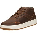 Hub - Kingston 2.1 Veterschoenen Hoog - Cognac - Leer