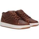 Hub - Kingston 2.1 Veterschoenen Hoog - Cognac - Leer
