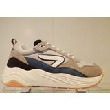 HUB Glide Sneakers - Leren Sneaker - Heren - Blauw