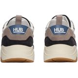 HUB Glide Sneakers - Leren Sneaker - Heren - Blauw