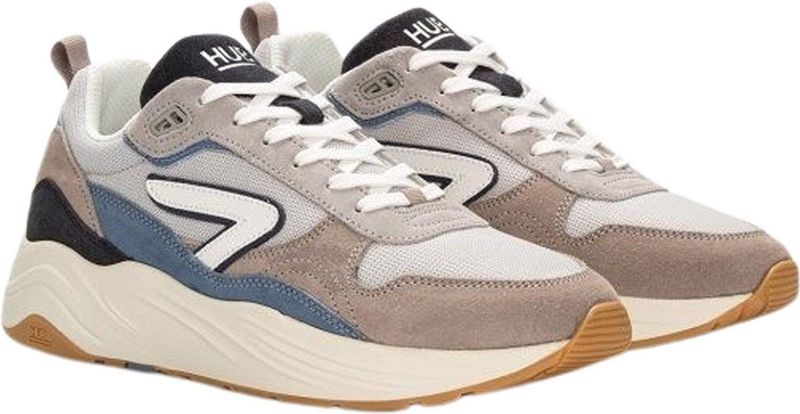 HUB Glide Sneakers - Leren Sneaker - Heren - Blauw