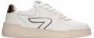 HUB - Court Sneakers - Wit/Beige - Dames