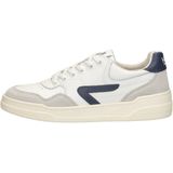HUB - Court - Sneaker - White - Leer - Badstof Voering