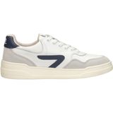 HUB - Court - Sneaker - White - Leer - Badstof Voering