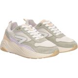 HUB - Glide S43 - Sneakers - Light Beige - Off White - Lilac