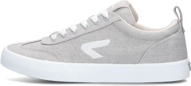 HUB - Miami C06 - Sportschoen - Neutral Grey - Canvas en Suède