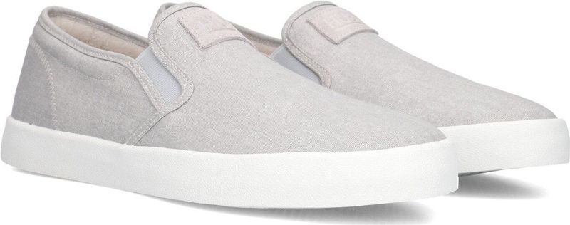 HUB - Orlando C06 - Instapper - Neutral Grey - Off White - Canvas en Suède