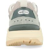 HUB - Grid S48 - Sneakers - Light Bone - Suède en Leer
