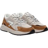HUB - Grid M37 - Sneakers - Bruin - Wit - Zwart