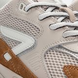 HUB - Grid M37 - Sneakers - Bruin - Wit - Zwart