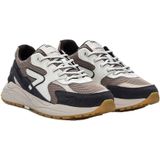 HUB - Grid M37 - Sneaker - Almond Brown Off White Navy