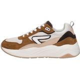 HUB - GLIDE - Sneakers - Licht Beige/Off White/Cognac