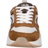 HUB - GLIDE - Sneakers - Licht Beige/Off White/Cognac