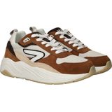 HUB - GLIDE - Sneakers - Licht Beige/Off White/Cognac