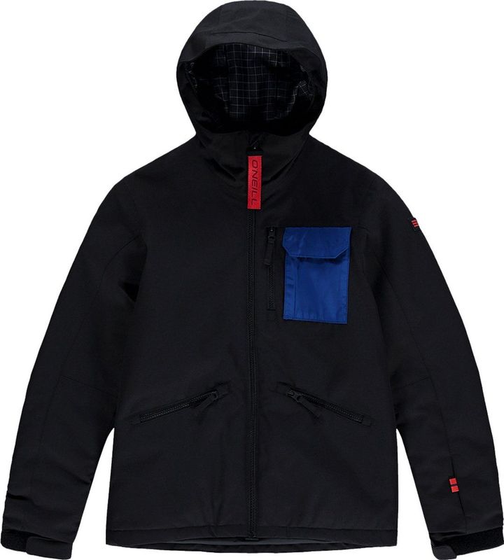 O'NEILL - PB Utility Jacket - Zwart-Multicolour - Duurzaam Waterafstotend