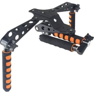 Opvouwbare DSLR Rig / Stabilizer / Schouderstatief (Type ZD0107D)