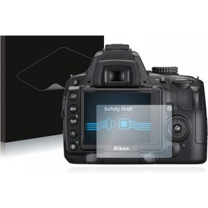 UwCamera - 2x Heldere Screenprotector - Geschikt voor de Nikon D5000 - type: Ultra-Clear