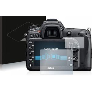UwCamera - 2x Heldere Screenprotector - Geschikt voor de Nikon D7100 - type: Ultra-Clear