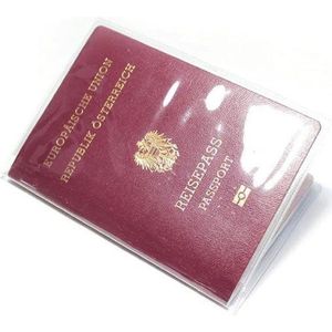 10 stuks - Transparant Paspoorthoesje / Paspoort Etui - type Basic