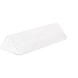 21cm - Transparante Acrylglas Houder / Standaard / Kaarthouder / Menukaarthouder - Type: PGT