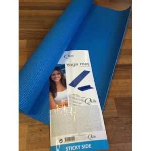 Qlife Yoga Mat Blauw