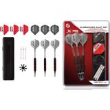 XQMAX 27 stuks zachte dartpijlen van rubber 18 g