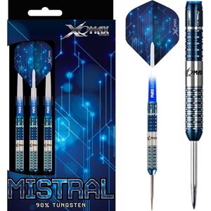 XQMax Mistral - darts - 21 gram - dartpijlen - 90% tungsten - steeltip