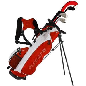 Future Junior Rechtshandig - Volledige Golf set full - Rood/Wit JUNIOR - kinderen lengte 120 - 130cm