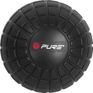 Pure2improve massage bal in de kleur zwart.