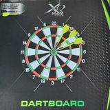 Dartboard - XQ MAX -  43 x 1,2 cm 17inch - 3 x groen 3 x zwart dartpeiltjes