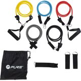 Pure2Improve Exercsie tube set P2I200760 Weerstandsband-Unisex-Maat--