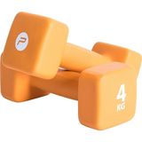 Pure2Improve Neopreen Dumbell set 2x4 kg